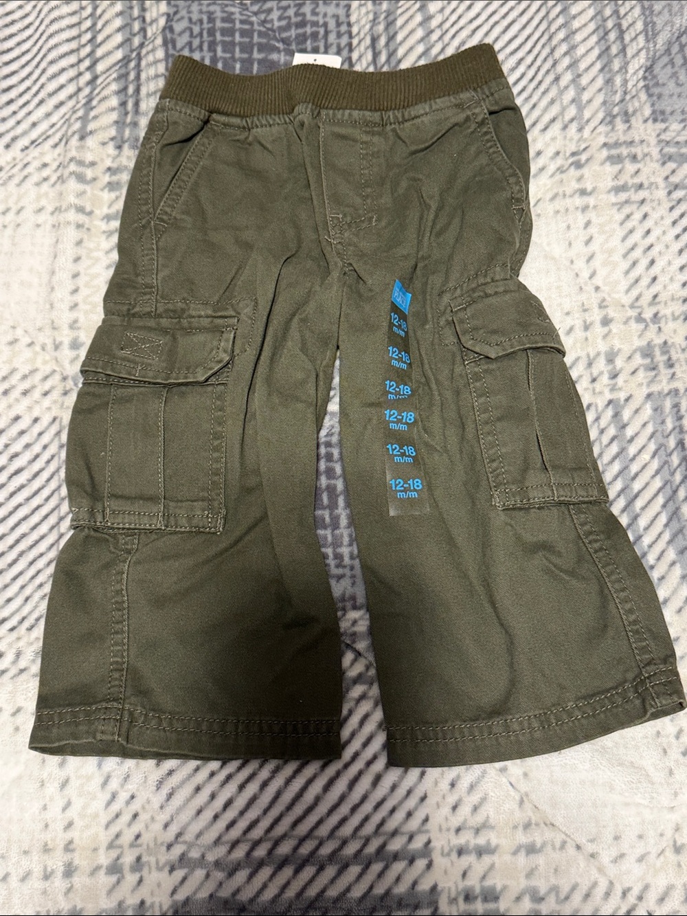 NWT Baby Olive Green Cargo Pants